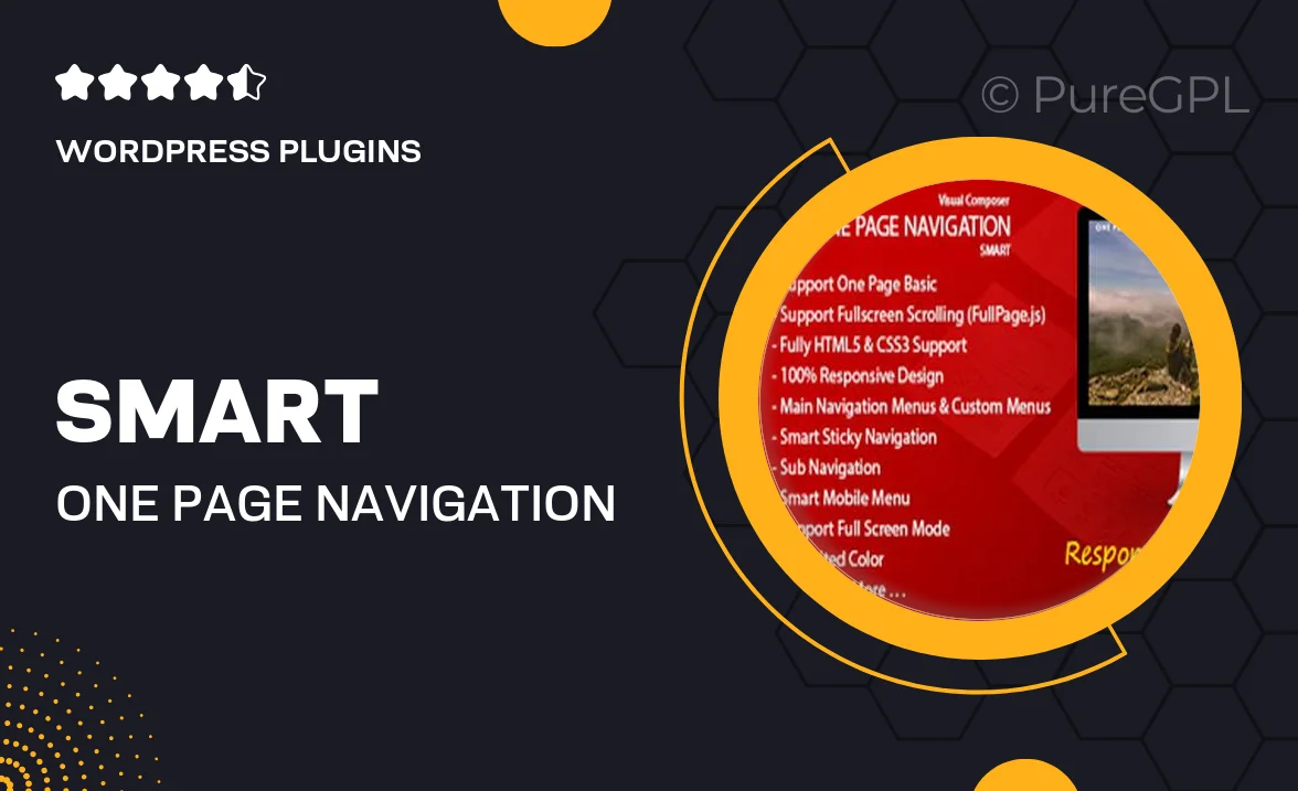 Smart One Page Navigation – Addon For Visual Composer