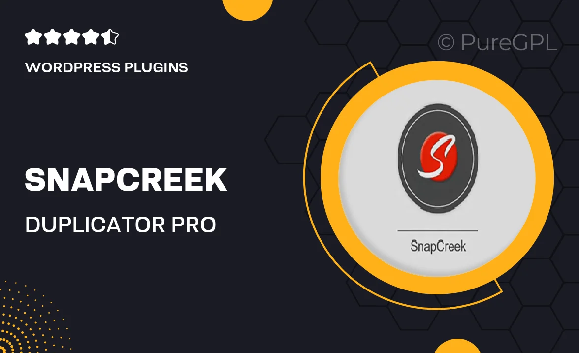SnapCreek | Duplicator Pro