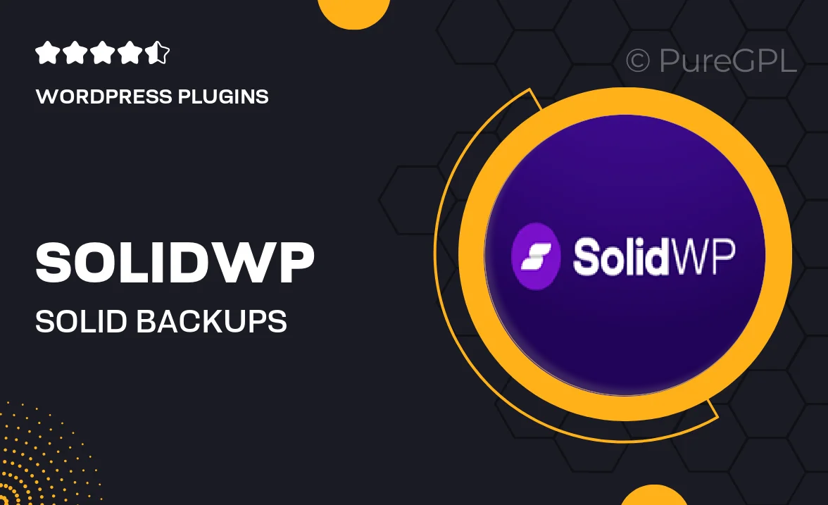 Solidwp | Solid Backups / BackupBuddy