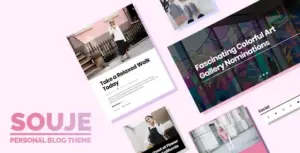 Souje – Personal WordPress Blog Theme