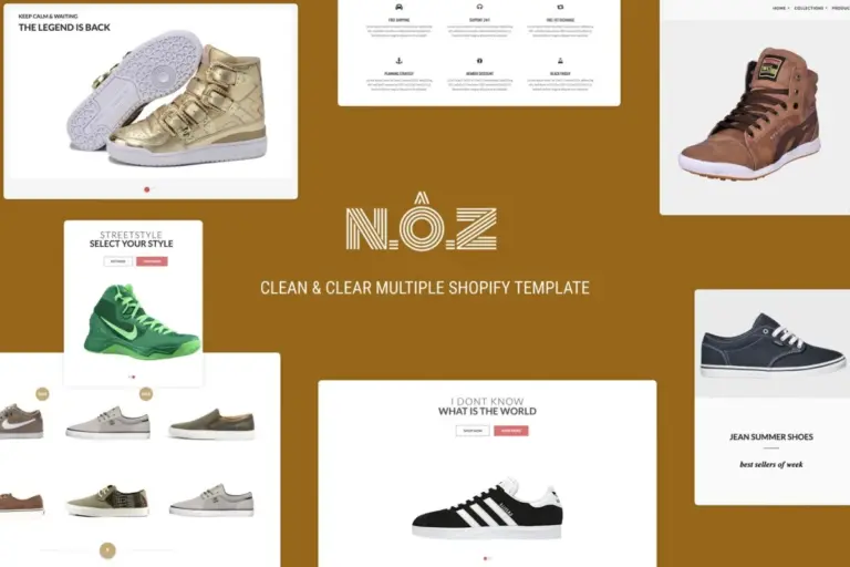st shoes store shopify theme 1