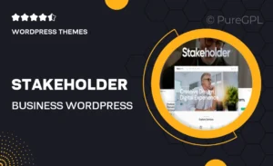 Stakeholder – Business WordPress Theme