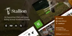 Stallion – An Equestrian Club and Horse Riding School WordPess Theme