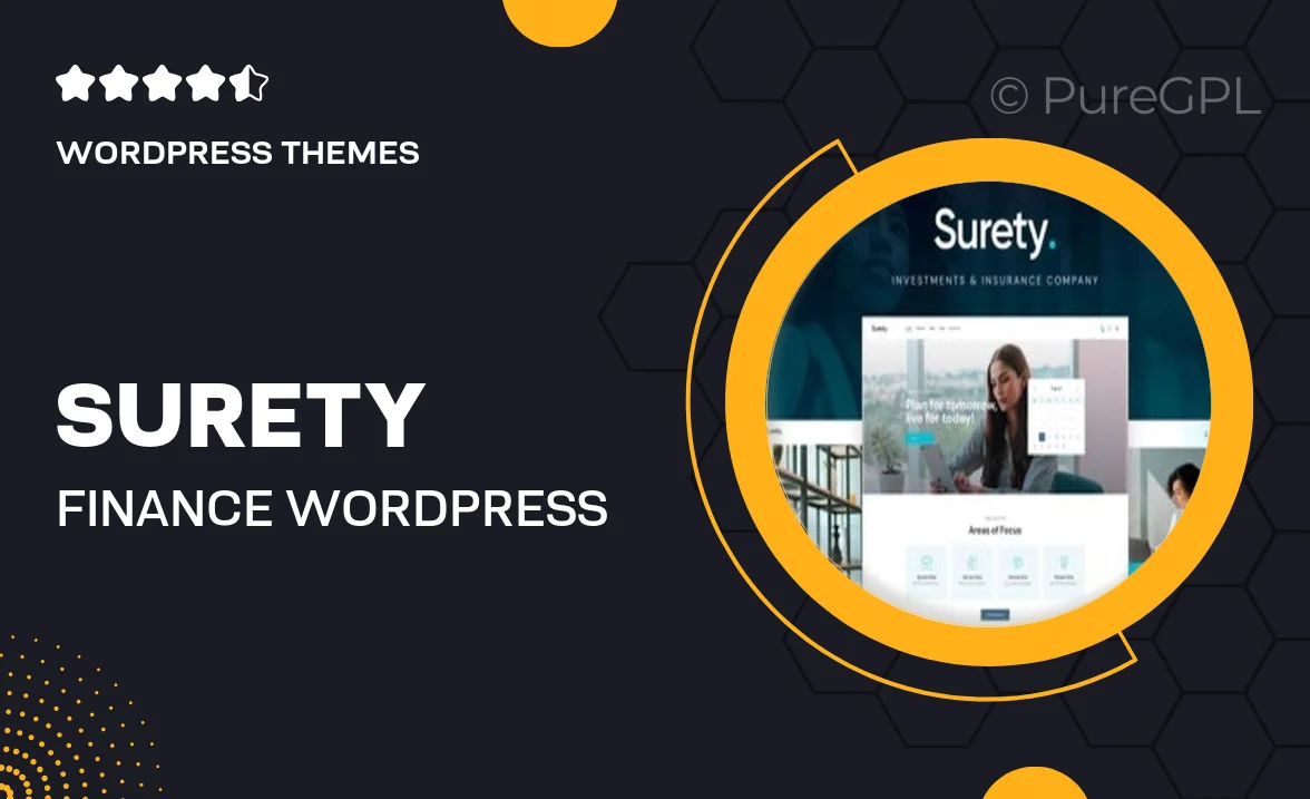 Surety – Finance WordPress Theme