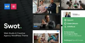 Swot – Digital Agency Business & Corporate WordPress Theme