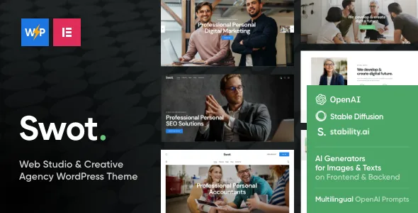swot digital agency business corporate wordpress theme 1