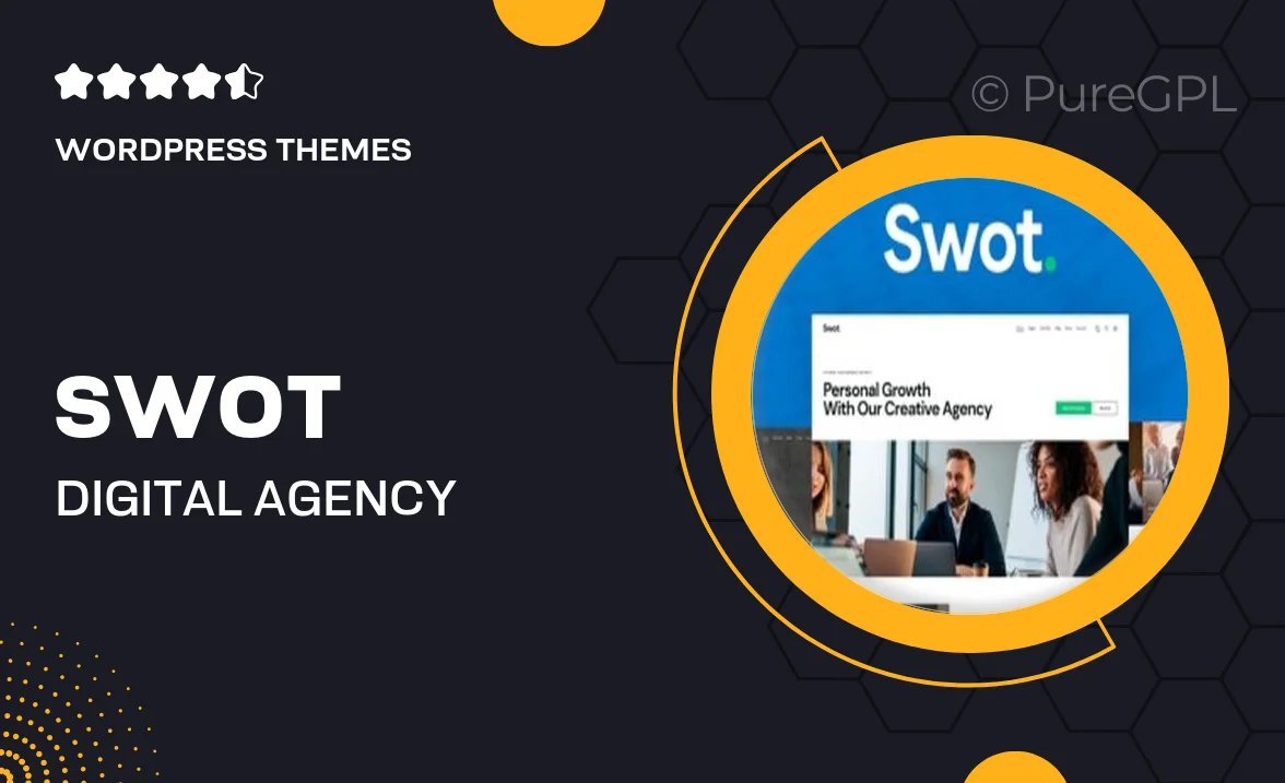 Swot – Digital Agency Business & Corporate WordPress Theme