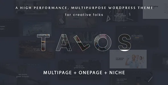 talos creative multipurpose wordpress theme 1