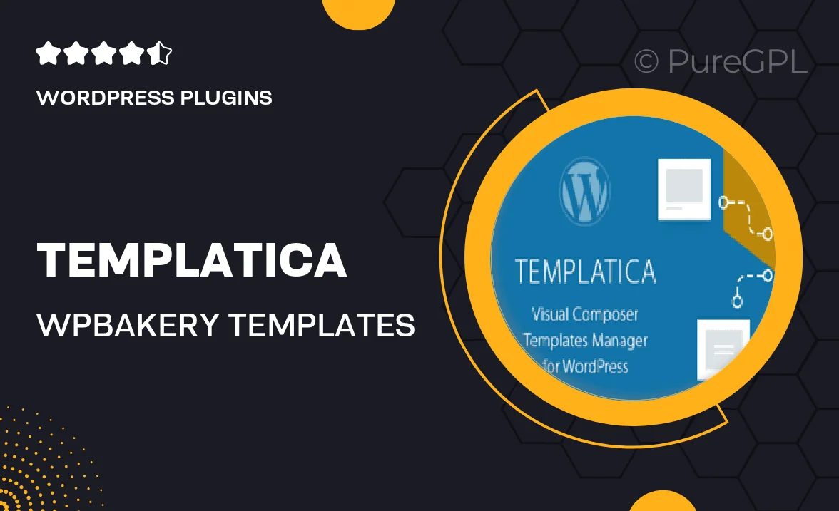 Templatica – WPBakery Templates Manager