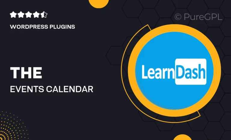 the events calendar integration