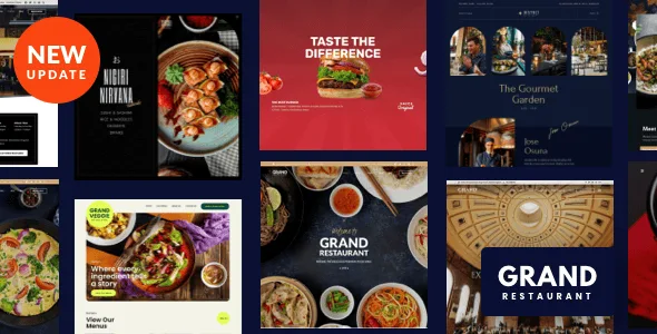 themeforest grand restaurant wordpress 1