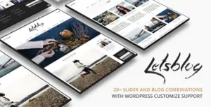 Themeforest | Lets Blog WordPress
