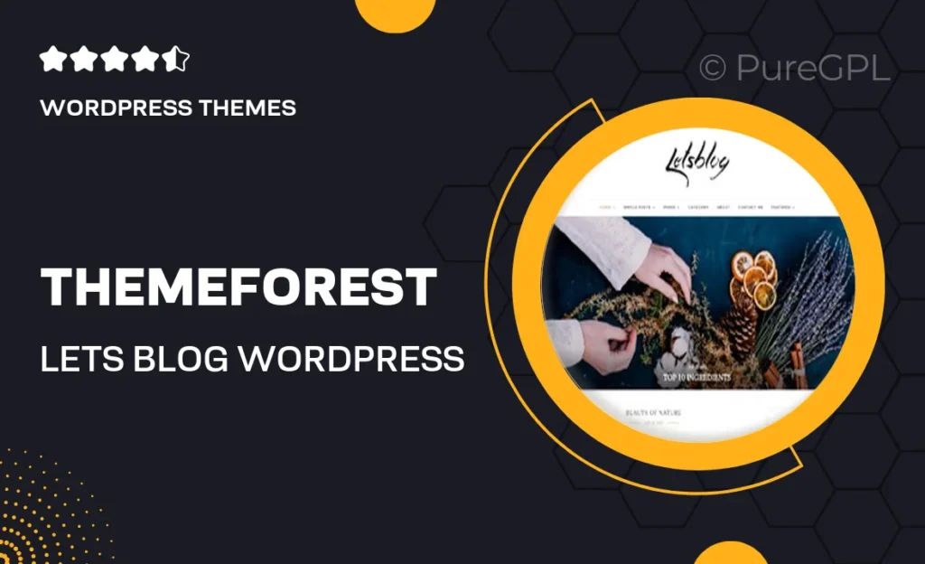 Themeforest | Lets Blog WordPress 51 Themeforest | Lets Blog WordPress