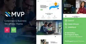 Themeforest | MVP – Finance WordPress Theme