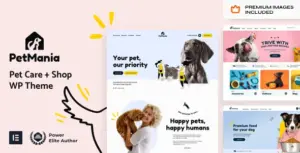 Themeforest | PetMania – Pet Care & Shop