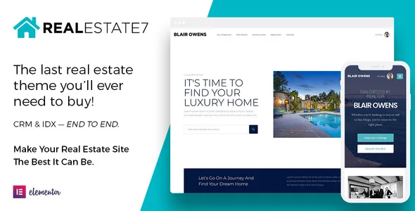 themeforest real estate 7 wordpress 1