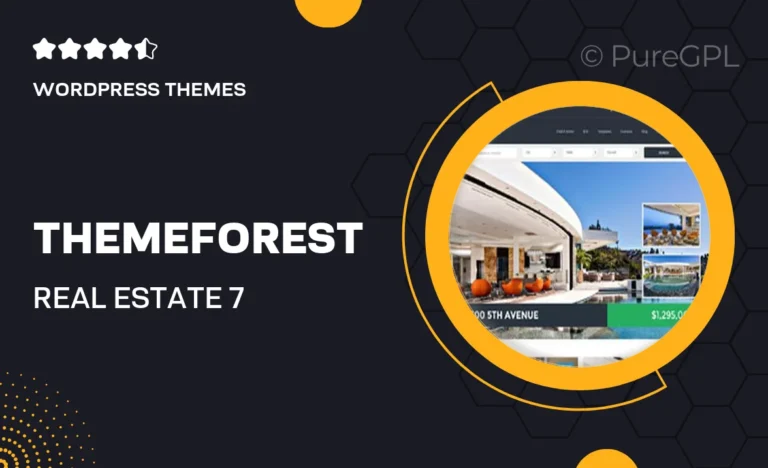 themeforest real estate 7 wordpress