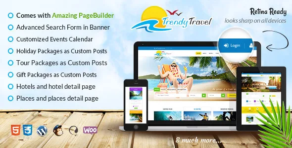 themeforest trendy travel wordpress 1