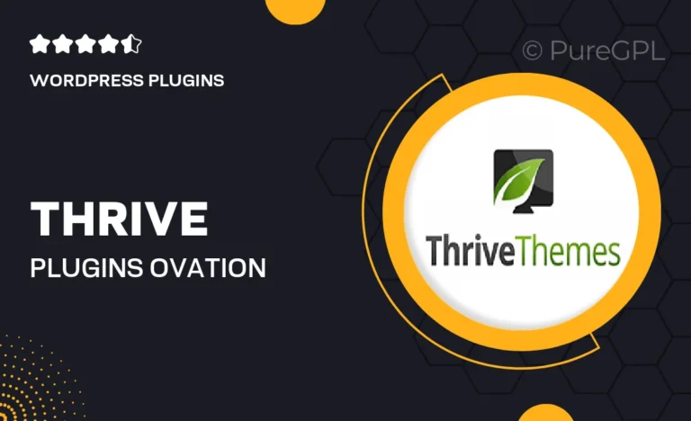 thrive plugins ovation