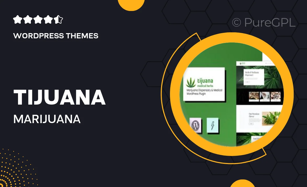 Tijuana – Marijuana Dispensary & Medical WordPress Theme