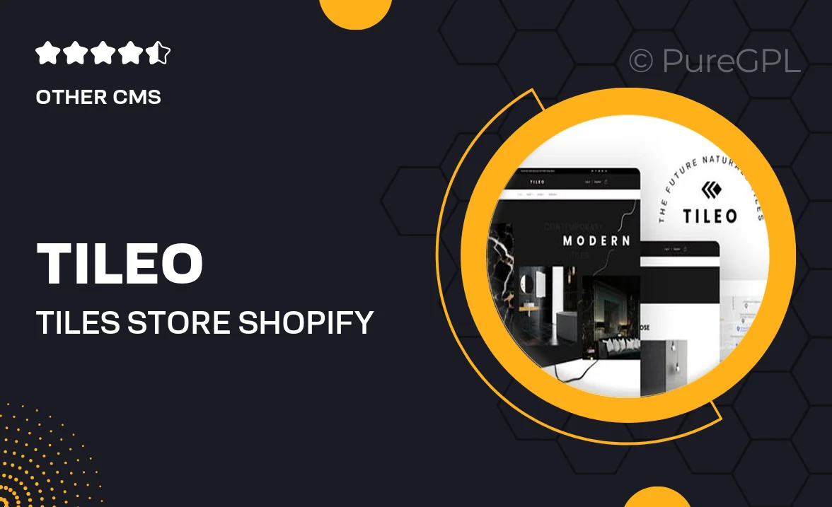 Tileo -Tiles Store Shopify Theme