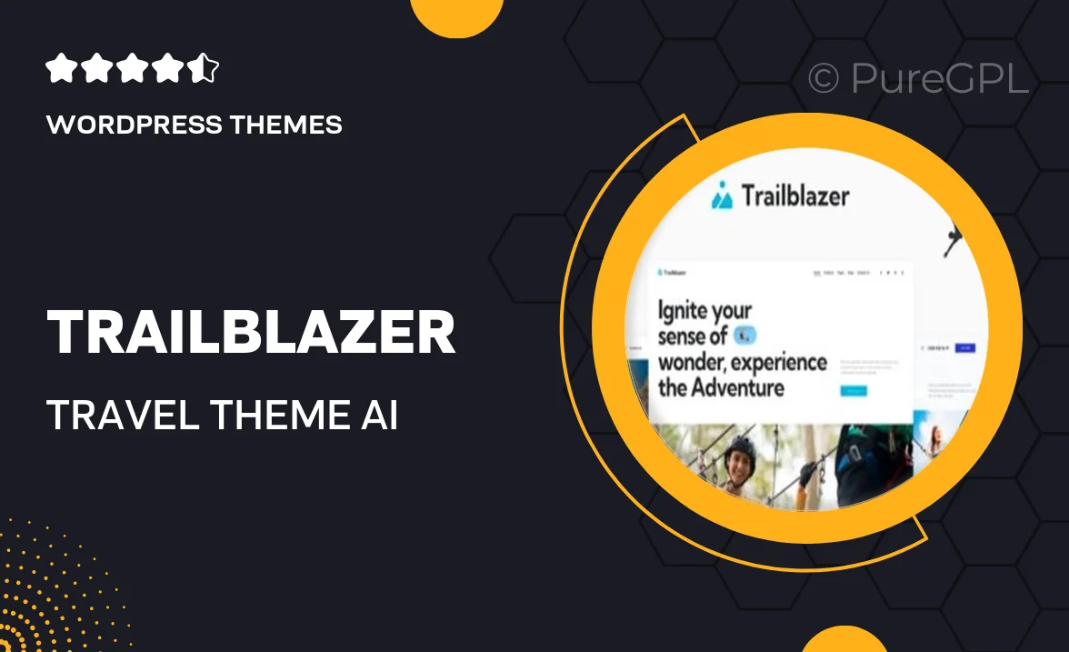 Trailblazer – Travel Theme + AI