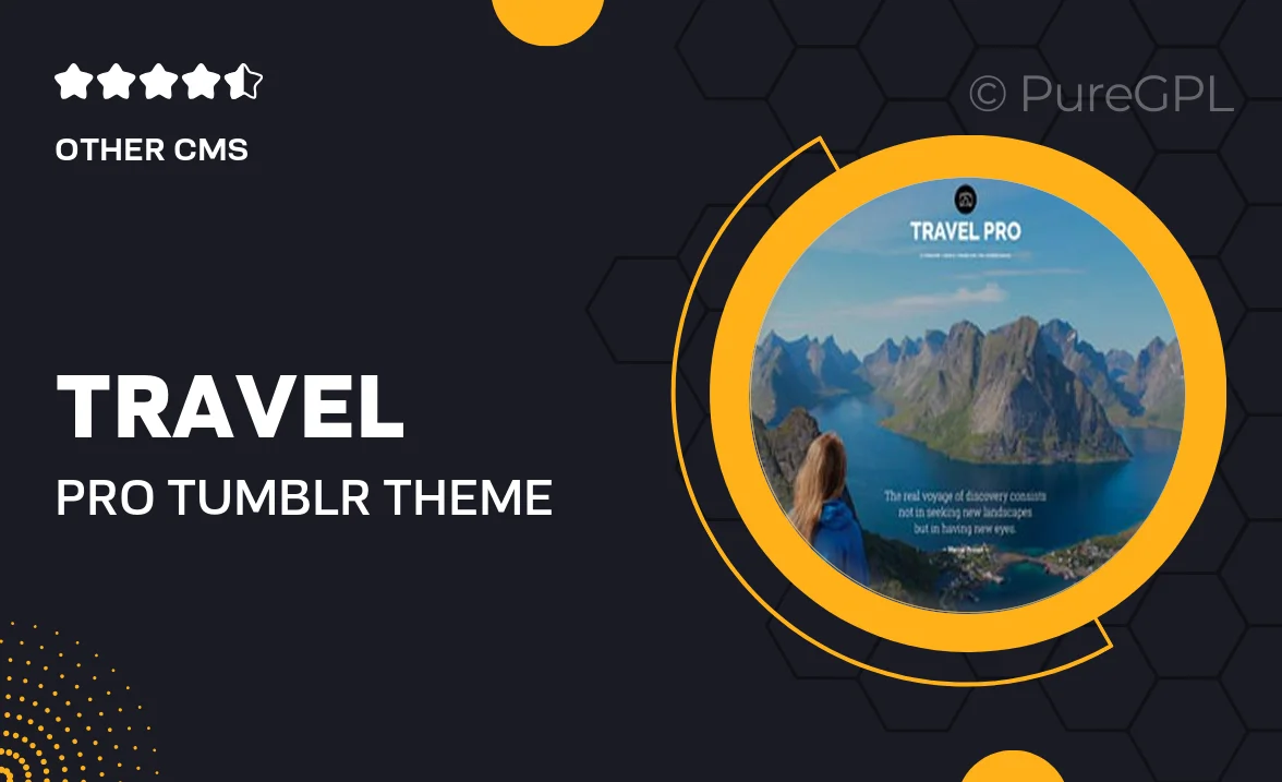 Travel Pro Tumblr Theme