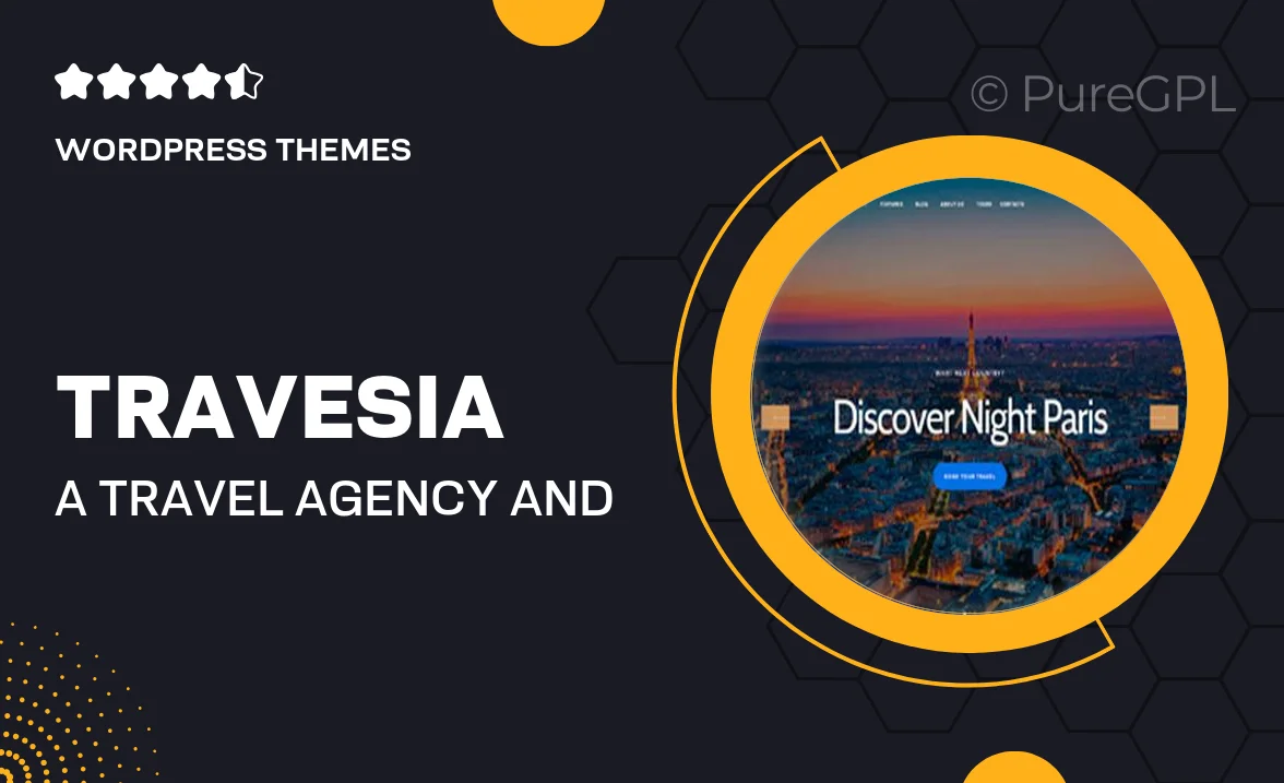 Travesia | A Travel Agency and Booking WordPress Theme