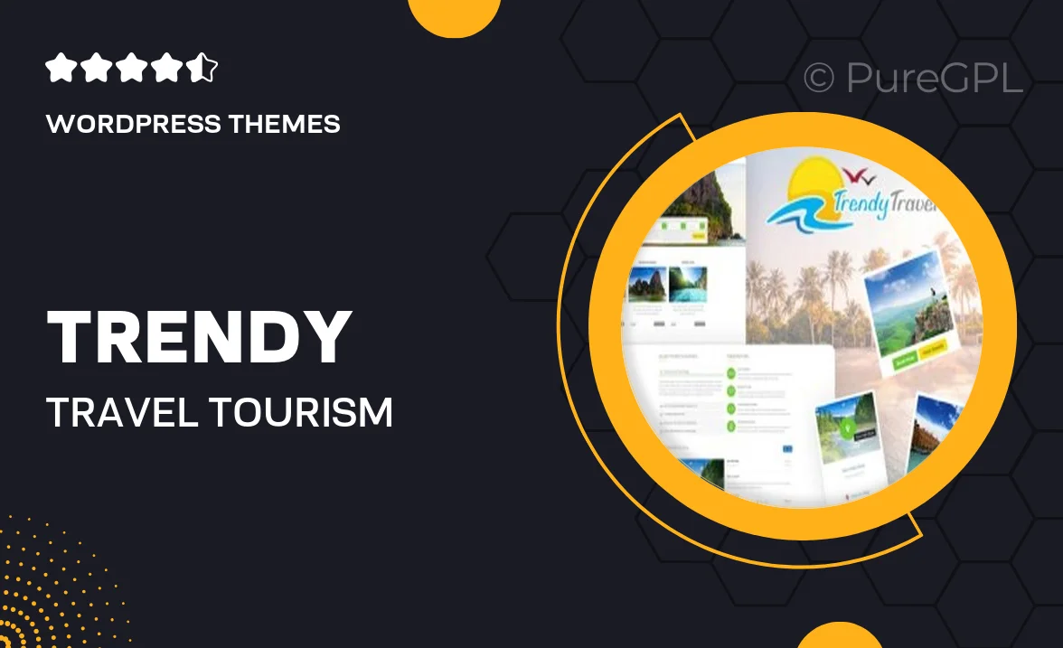 Trendy Travel – Tourism & Travel WordPress Theme