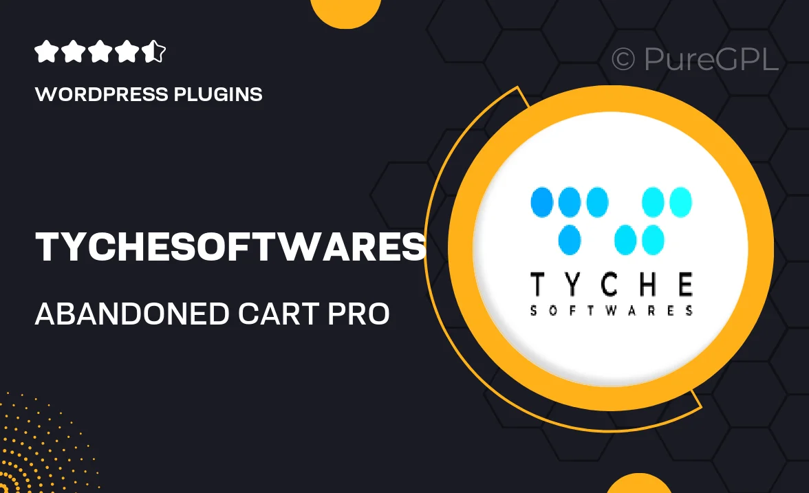 Tychesoftwares | Abandoned Cart Pro for WooCommerce