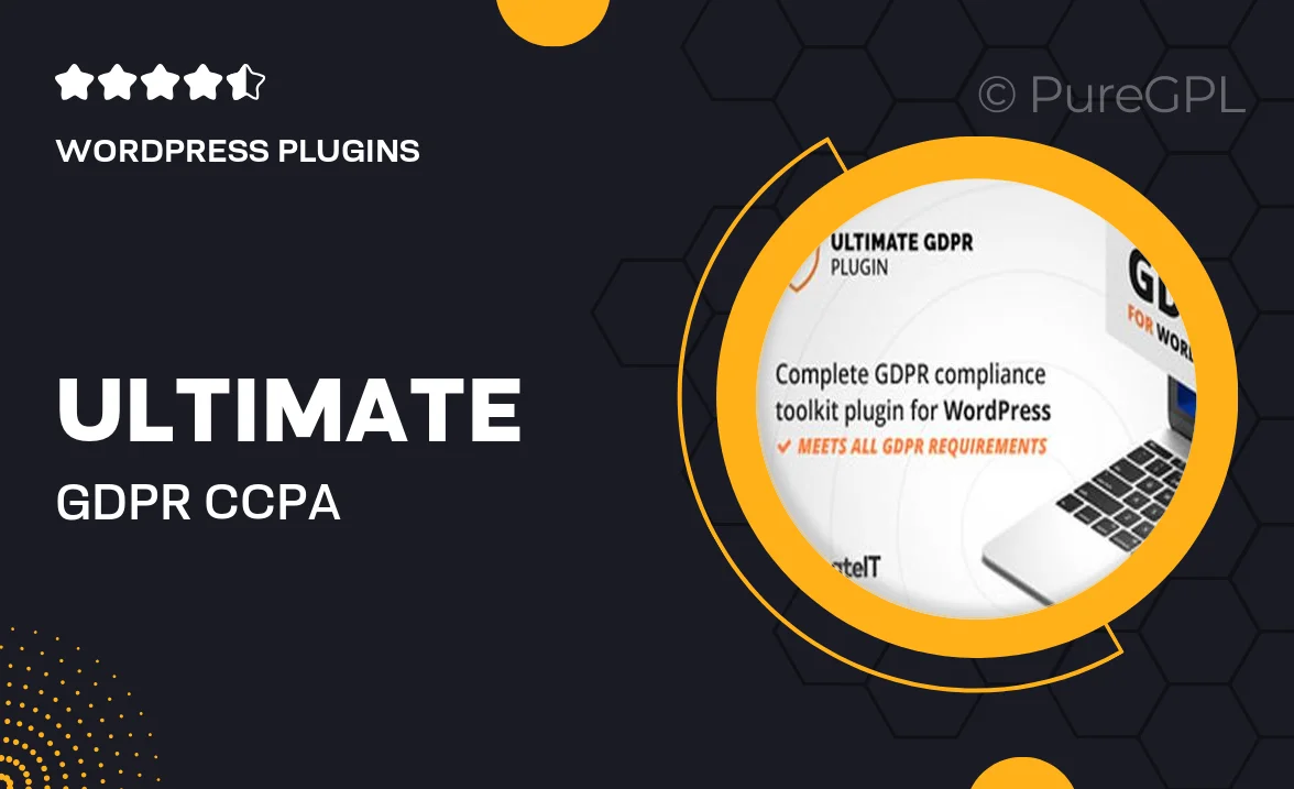 Ultimate GDPR & CCPA Compliance Toolkit for WordPress