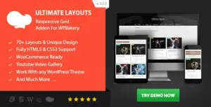 Ultimate Layouts – Responsive Grid – Addon For Visual Composer