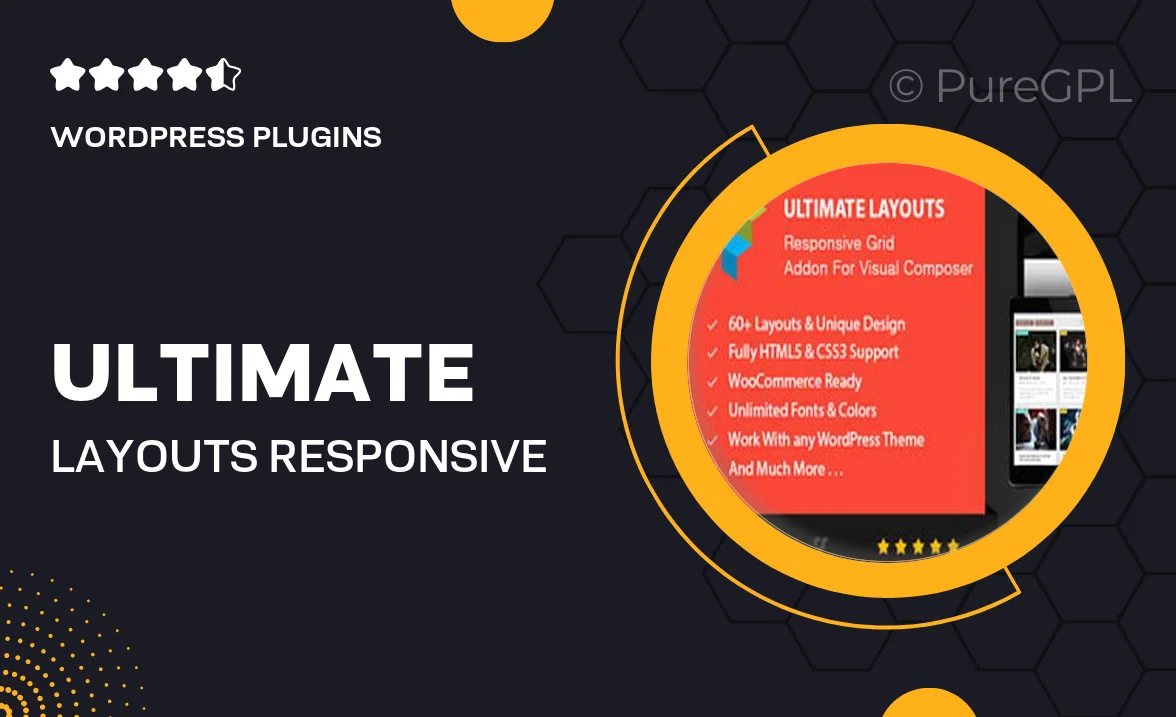 Ultimate Layouts – Responsive Grid – Addon For Visual Composer