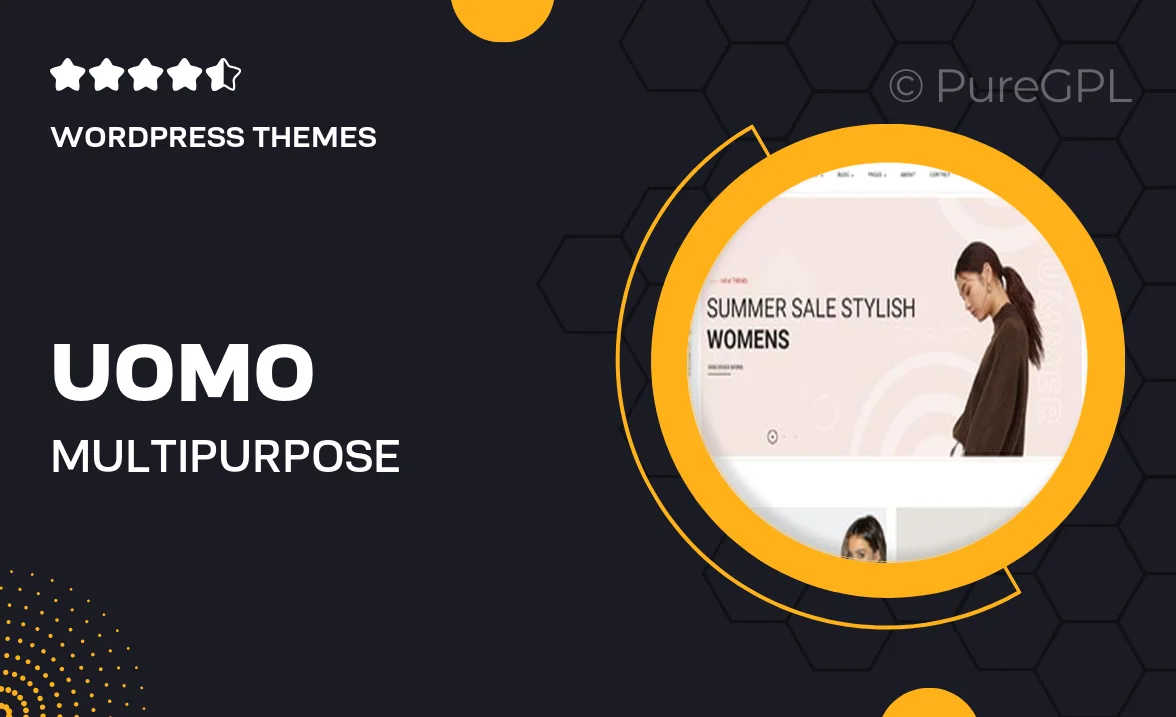 Uomo – Multipurpose WooCommerce WordPress Theme