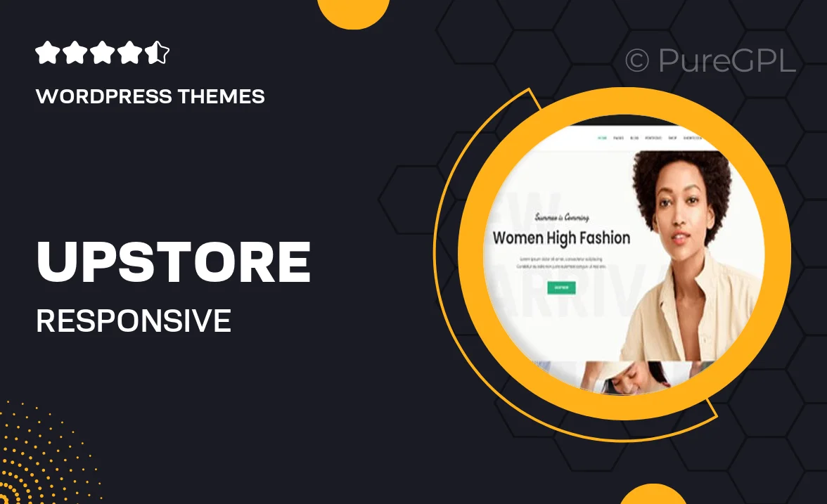 UpStore – Responsive Multi-Purpose WordPress Theme