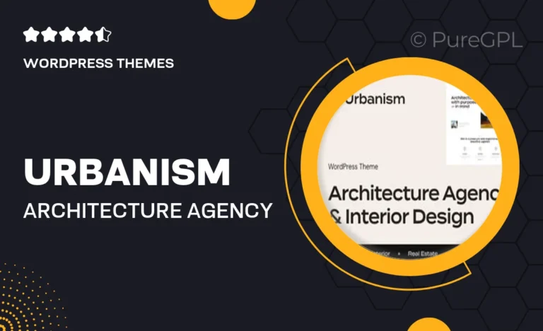 urbanism architecture agency interior design wordpress theme