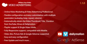 Video Advertising Addon For Visual Composer