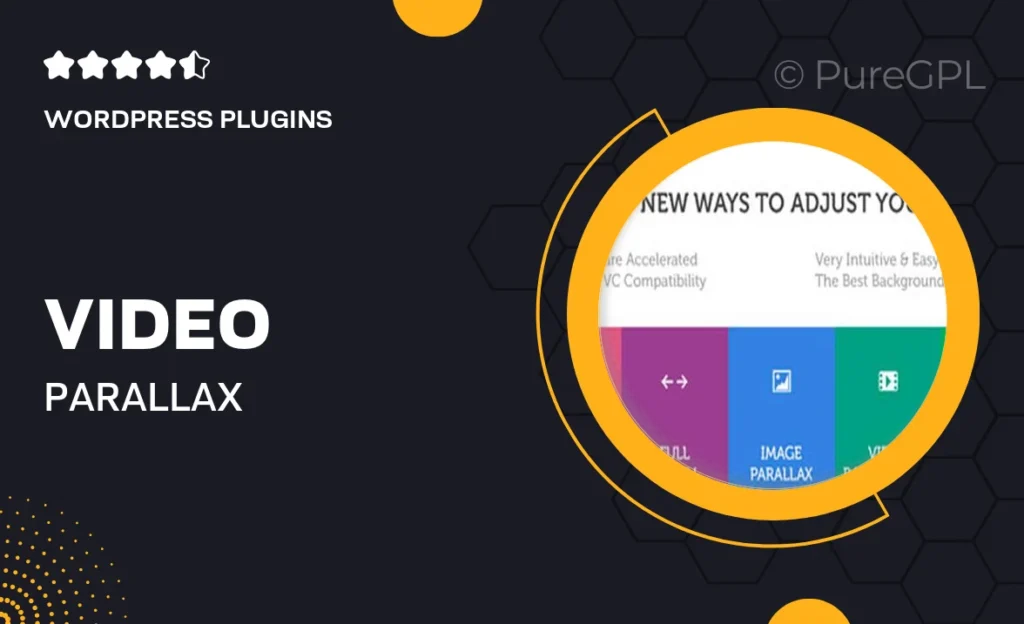 Video & Parallax Backgrounds – For Visual Composer 6 Video & Parallax Backgrounds – For Visual Composer
