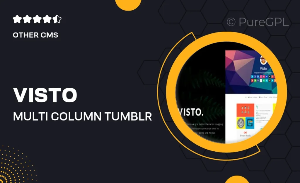 Visto – Multi Column Tumblr Theme 2 Visto – Multi Column Tumblr Theme