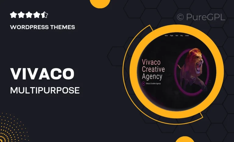 vivaco multipurpose creative wordpress theme