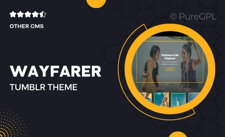 wayfarer tumblr theme