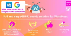 WeePie Cookie Allow – Complete GDPR / AVG / CCPA Cookie Compliance WordPress plugin