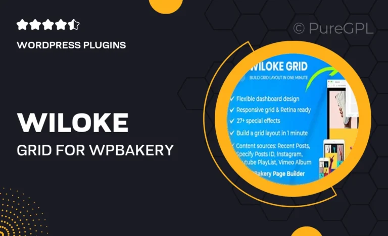 wiloke grid for wpbakery page builder visual composer