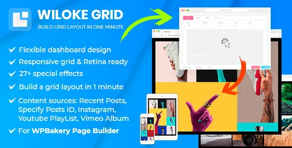 wiloke grid for wpbakery page builder visual composer