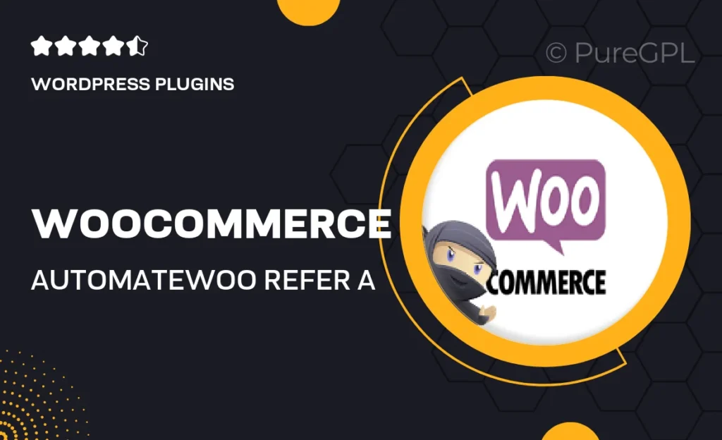 Woocommerce | AutomateWoo Refer A Friend feature image