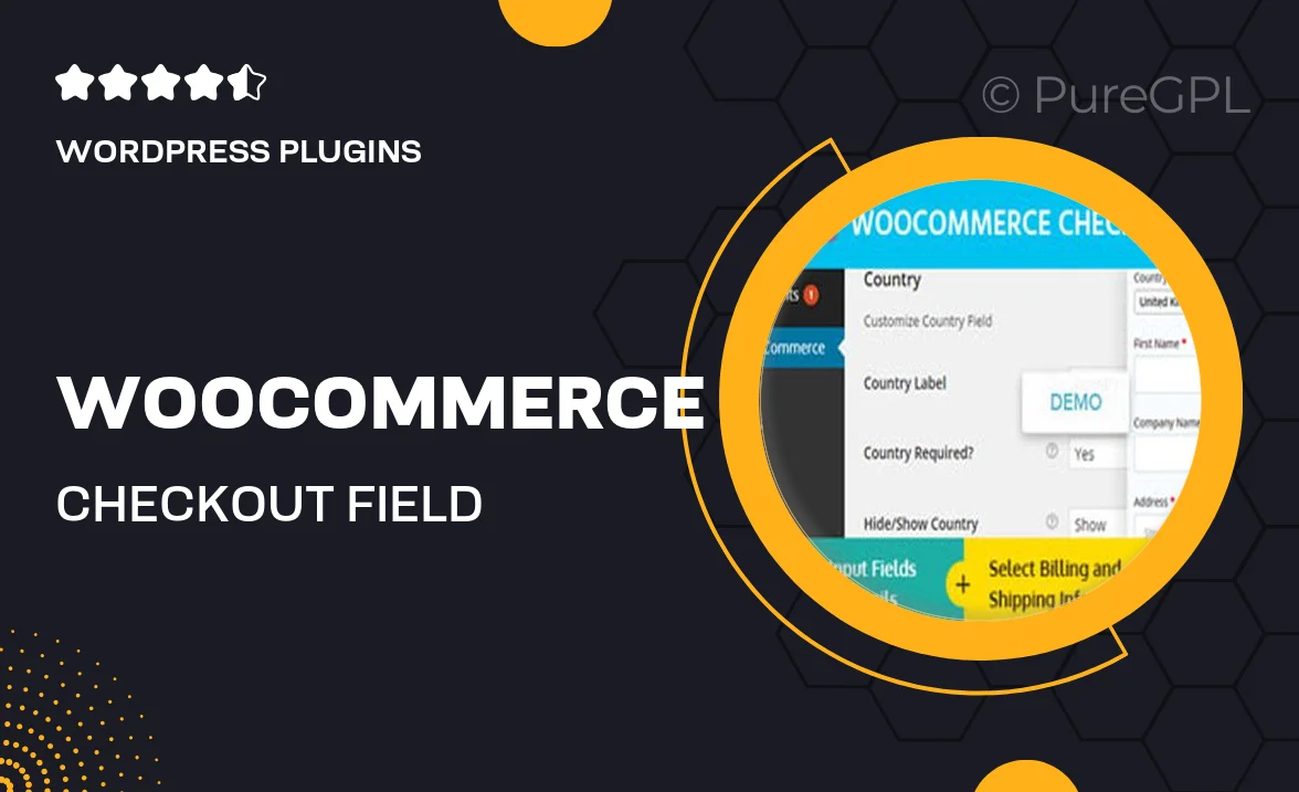 WooCommerce Checkout Field Modifier