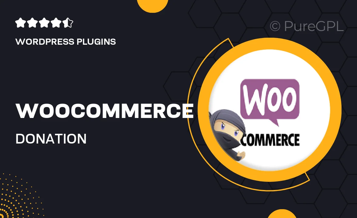 Woocommerce | Donation