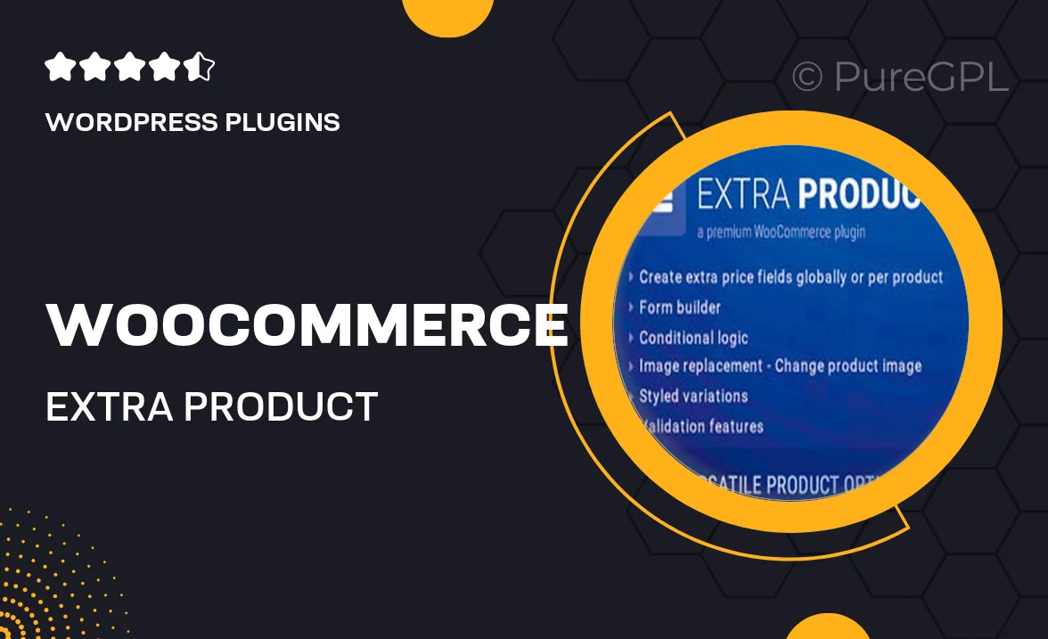 WooCommerce Extra Product Options