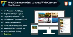 Woocommerce Grid with Carousel – Visual Composer