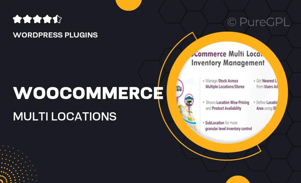 WooCommerce Multi Locations Inventory Management